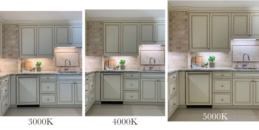 3000K vs 4000K vs 5000K for Kitchen