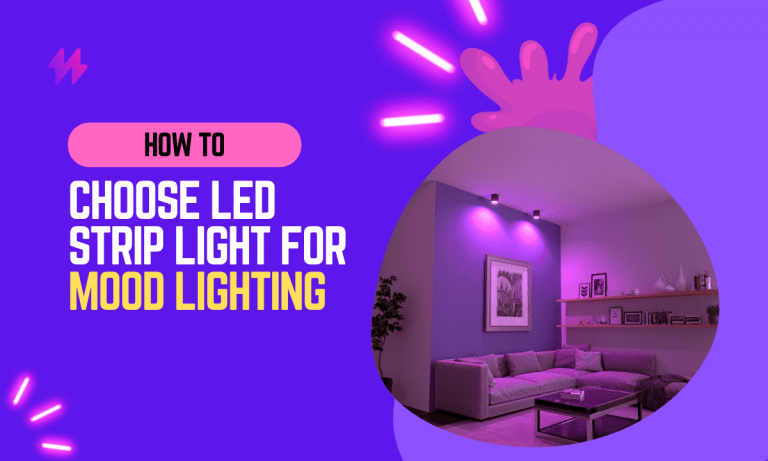 How to Choose the Best LED Strip Lights for Mood Lighting