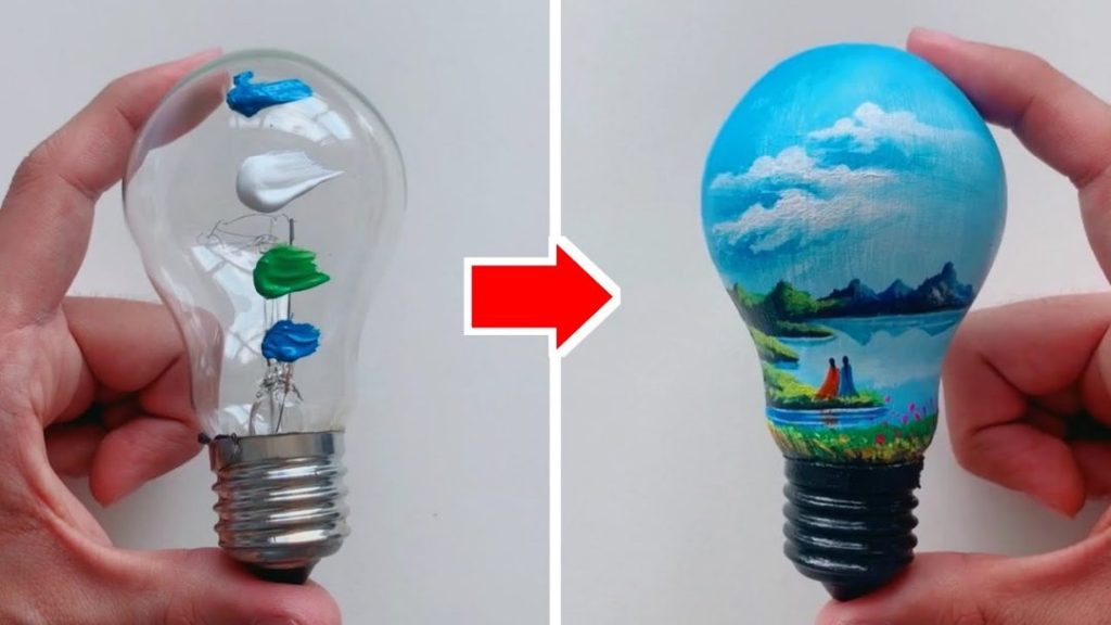 Paint LED Light Bulbs