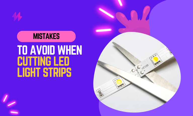 5 Mistakes to Avoid When Cutting LED Light Strips