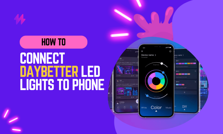 How To Connect Daybetter LED Lights to Phone App