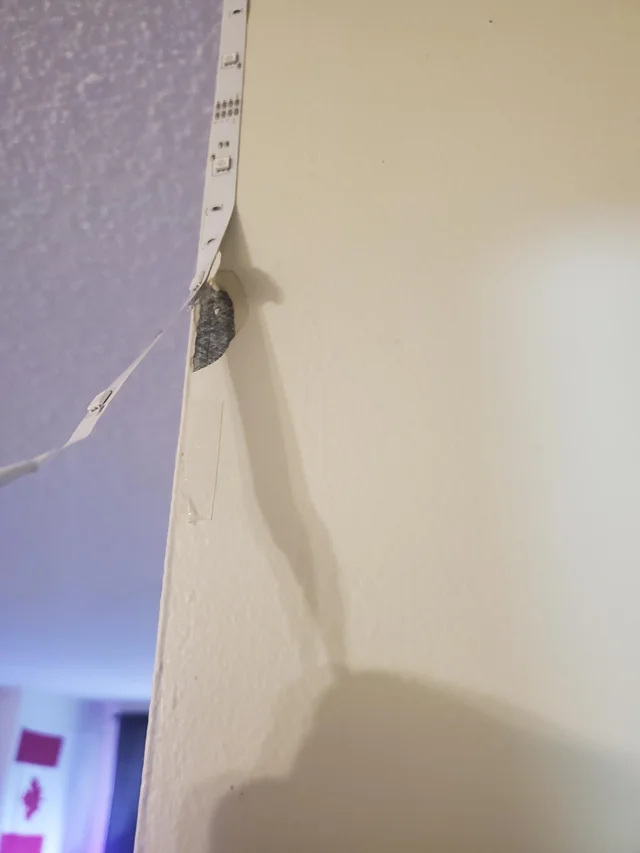 Remove LED Strip Light Without Damaging wall Paint