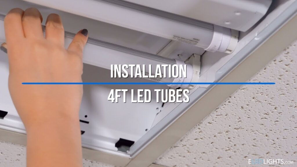 how to install 4 Foot LED Lights 